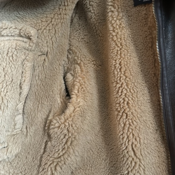 Zara Double-Faced Faux Leather Biker Size small NWT - Picture 10 of 15